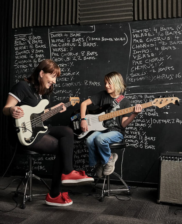 School of Rock offers music programs for kids, teens, preschoolers, and adults